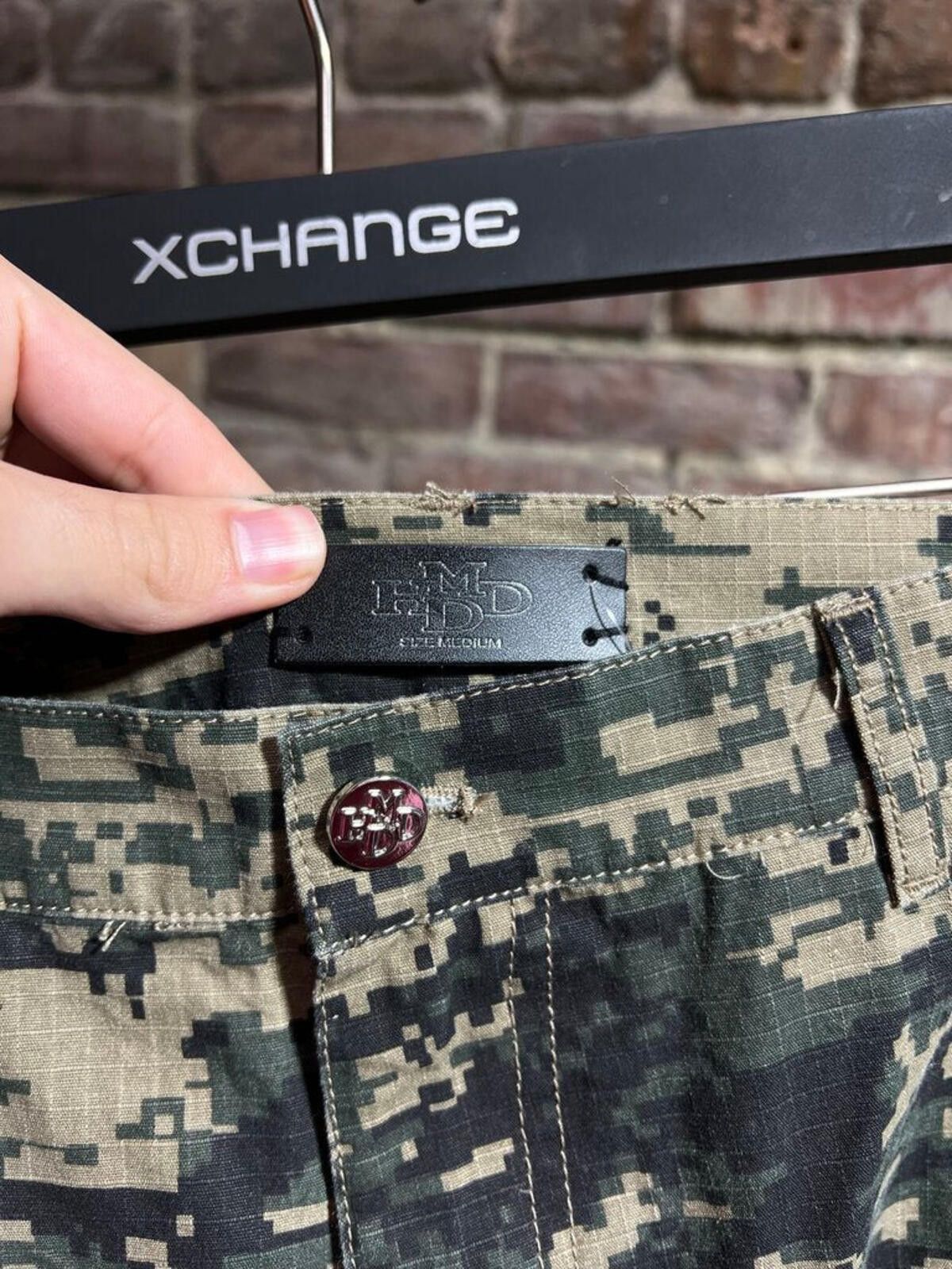HMDD HMDD Double Knee Camo Shorts Sz. M Size ONE SIZE - 3 Thumbnail
