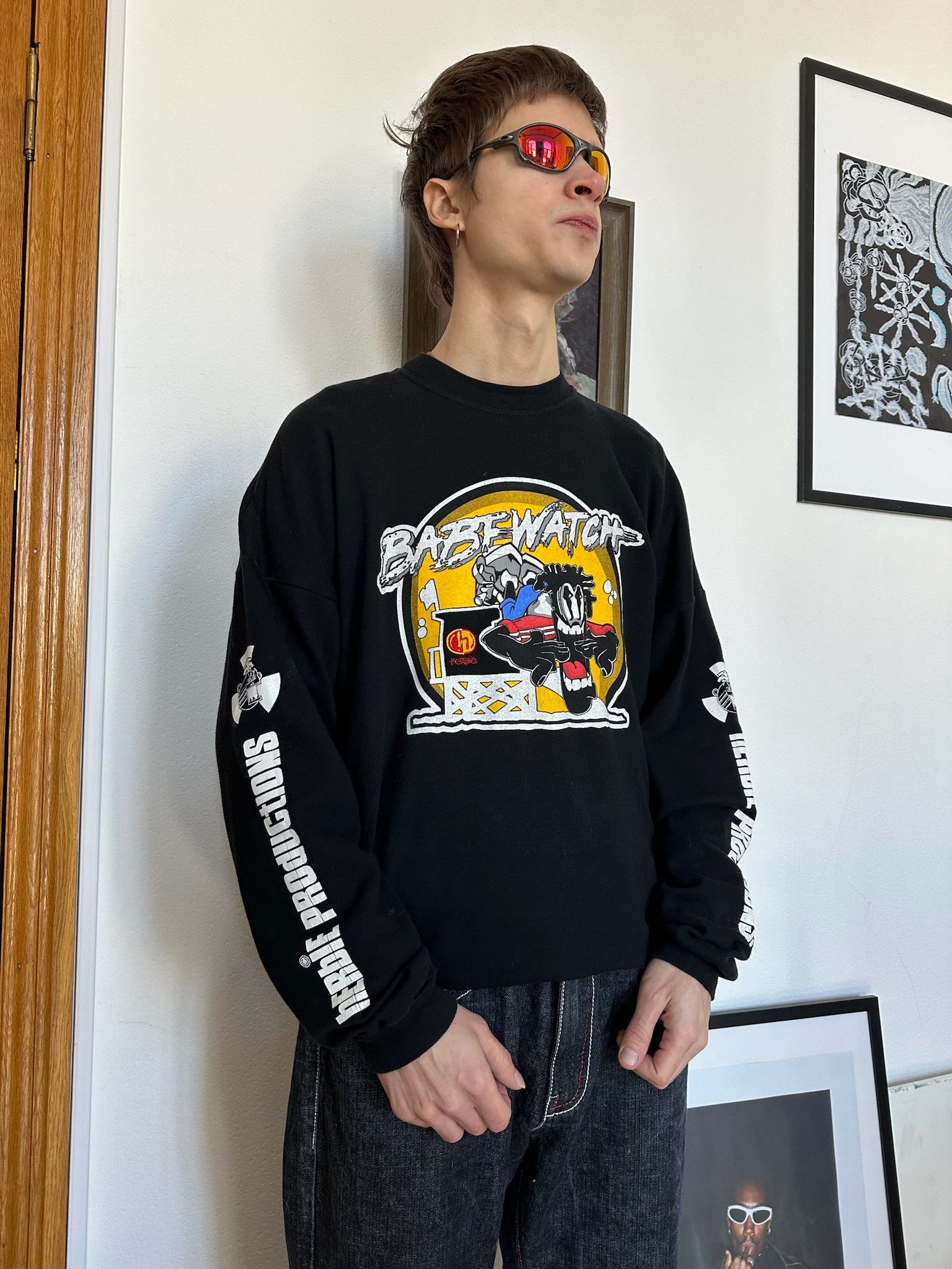 Thunderdome Vintage Rave tShirt Hardcore style techno rap tee oldschool Size US L / EU 52-54 / 3 - 3 Thumbnail