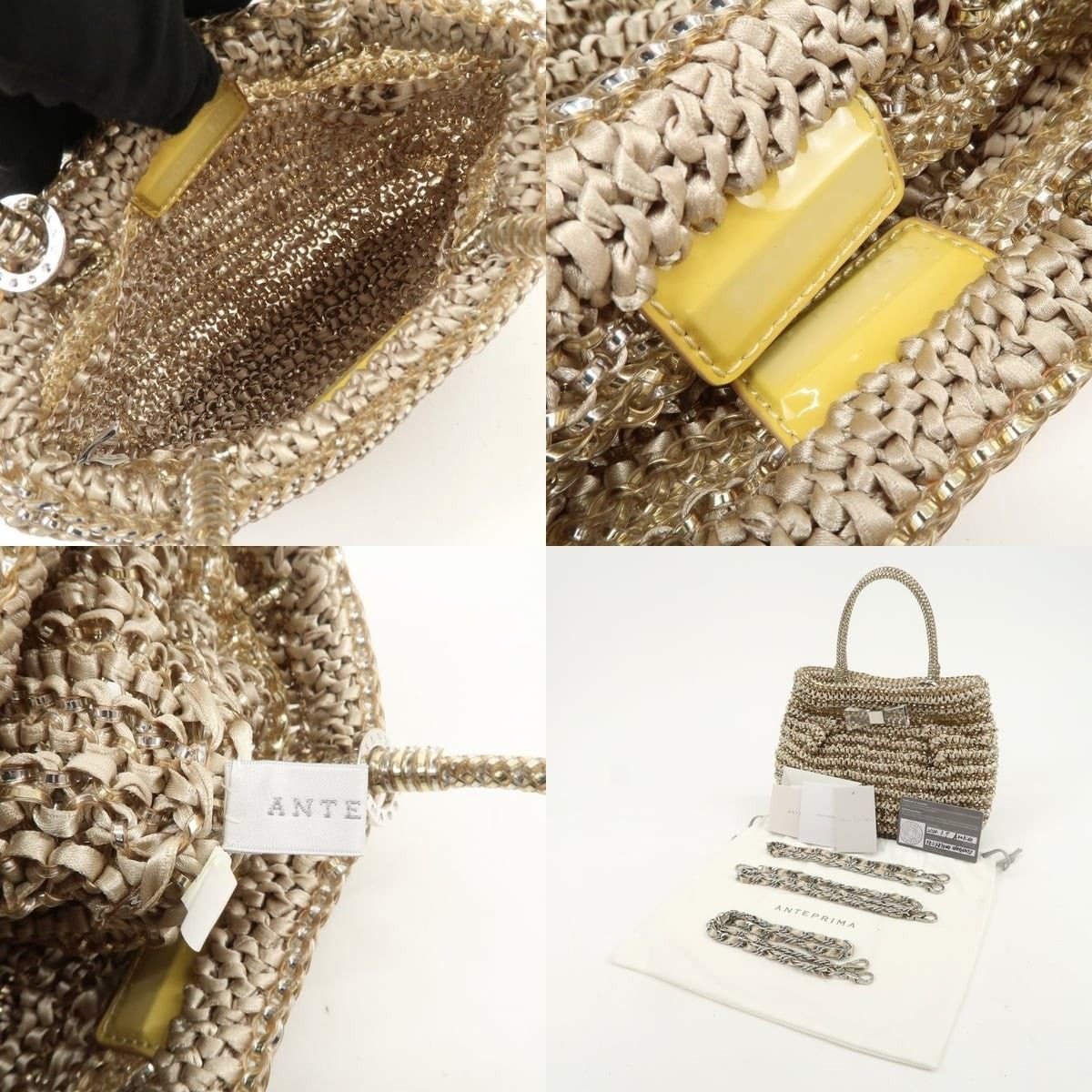 ANTEPRIMA Anteprima Wire Bag PVC Shoulder Beige Size ONE SIZE - 7 Thumbnail