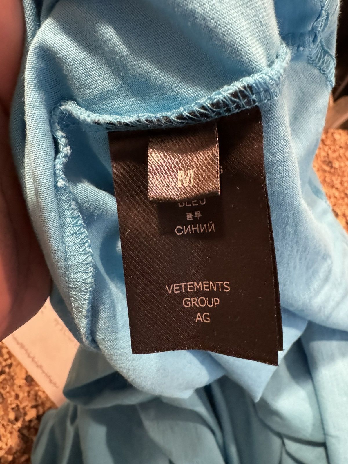 Vetements Vetements The Gvasalias T-Shirt Size US M / EU 48-50 / 2 - 9 Thumbnail