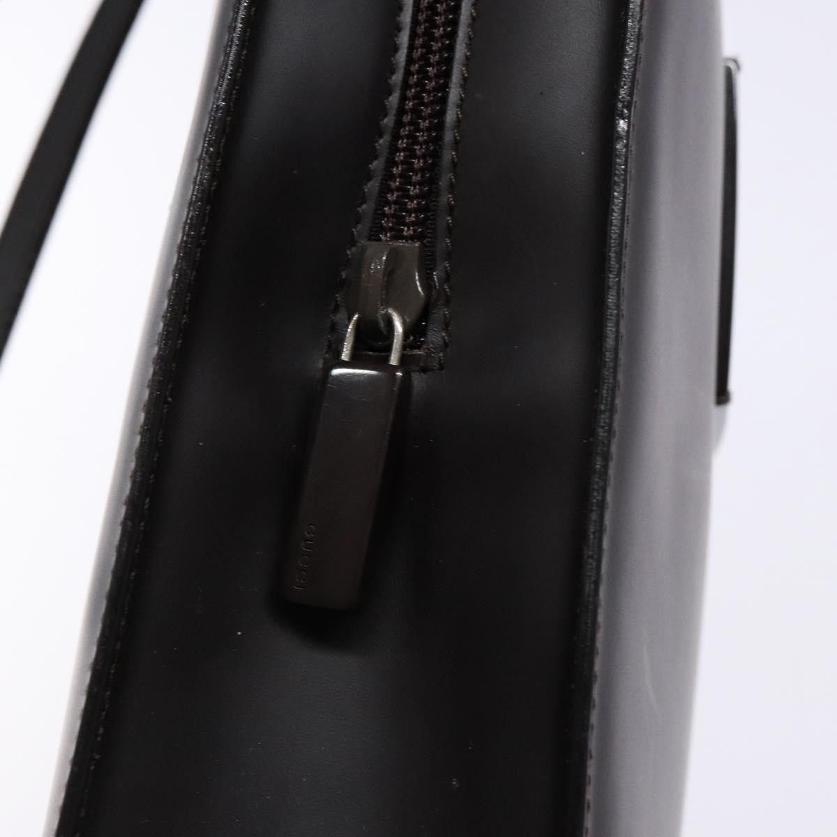 Gucci GUCCI Shoulder Bag Patent Leather Dark Brown 002 002 Size ONE SIZE - 15 Thumbnail