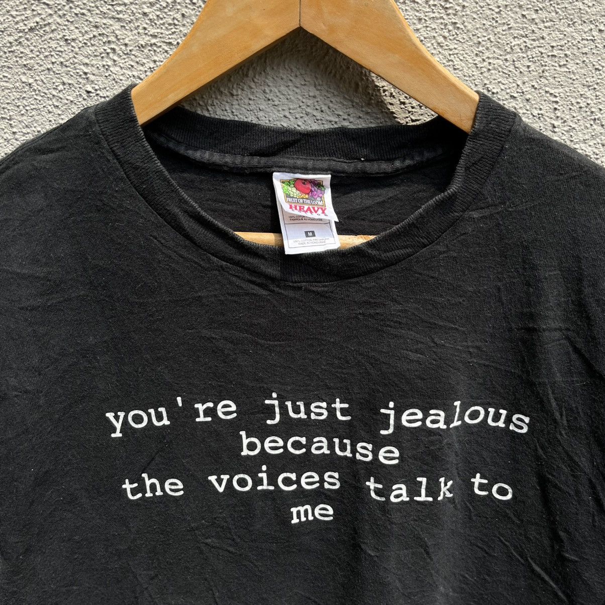 Vintage Vintage 90s WORDING tee best quote fight club Size US M / EU 48-50 / 2 - 3 Thumbnail