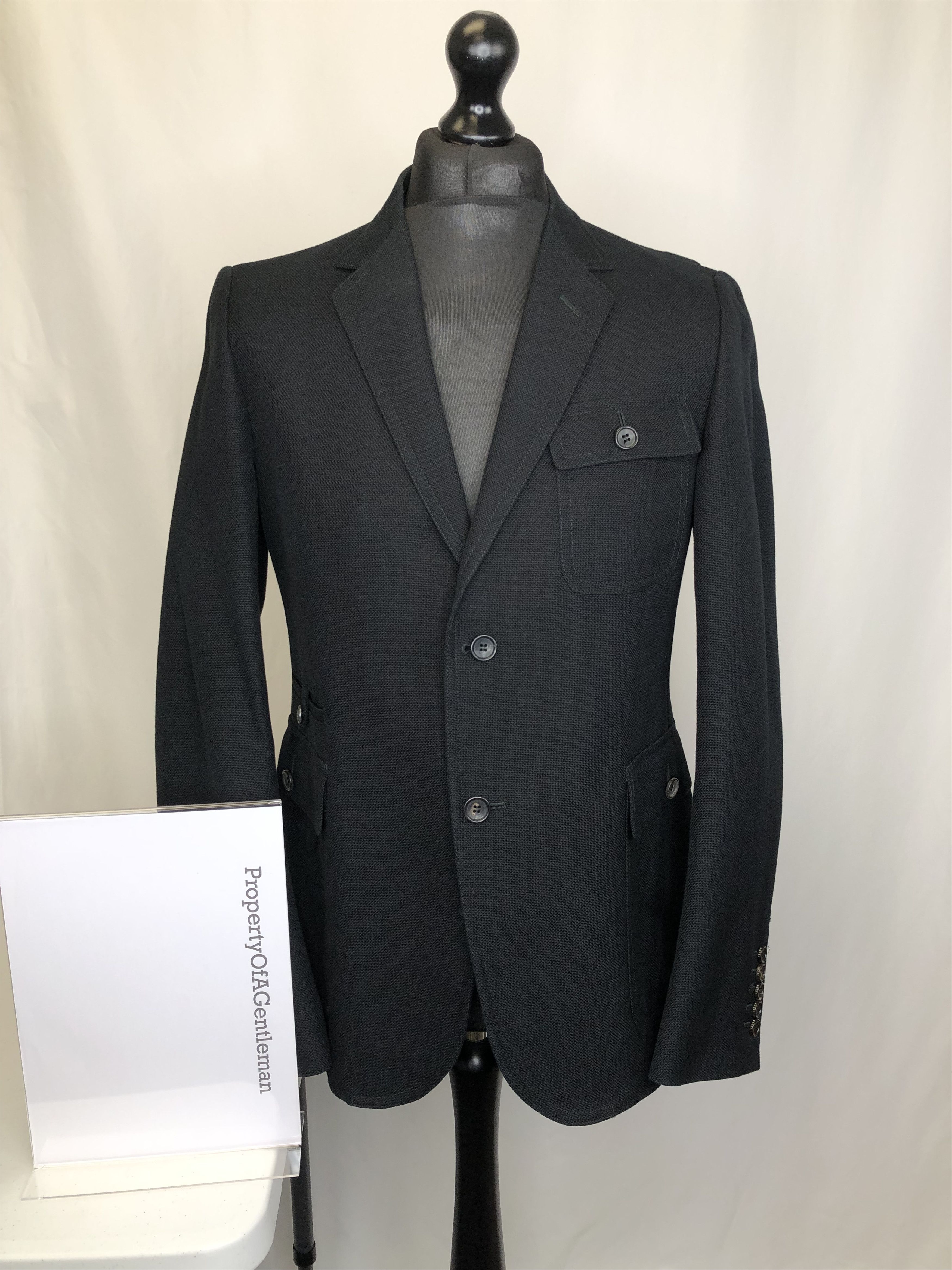 Gucci Men's Gucci Blazer Black Size US L / EU 52-54 / 3 - 1 Thumbnail