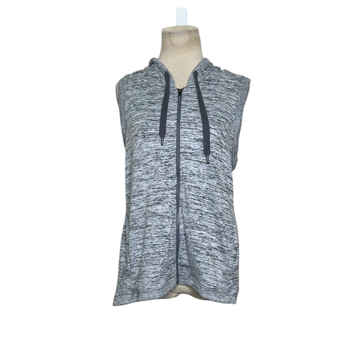 Athleta Athleta heathered gray blissful balance hooded vest Size XS Size XS / US 0-2 / IT 36-38 - 8 Thumbnail