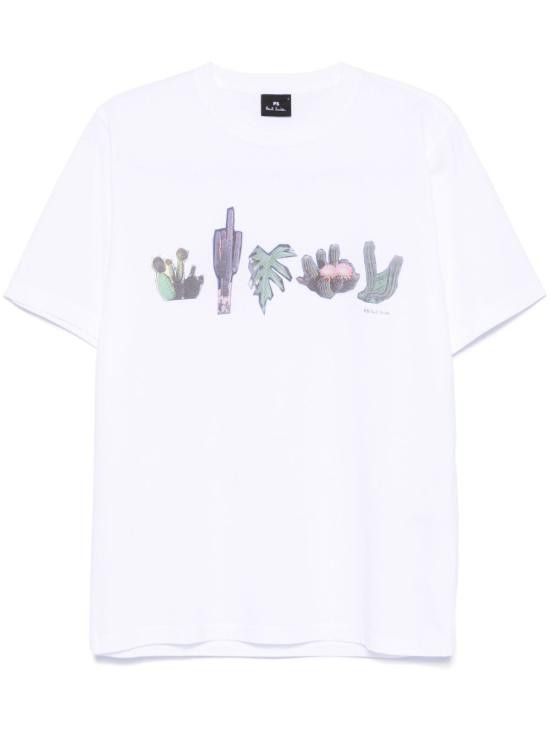 Paul Smith PAUL SMITH Men T-Shirts M2R011R PP507501 White Size US M / EU 48-50 / 2 - 1 Thumbnail