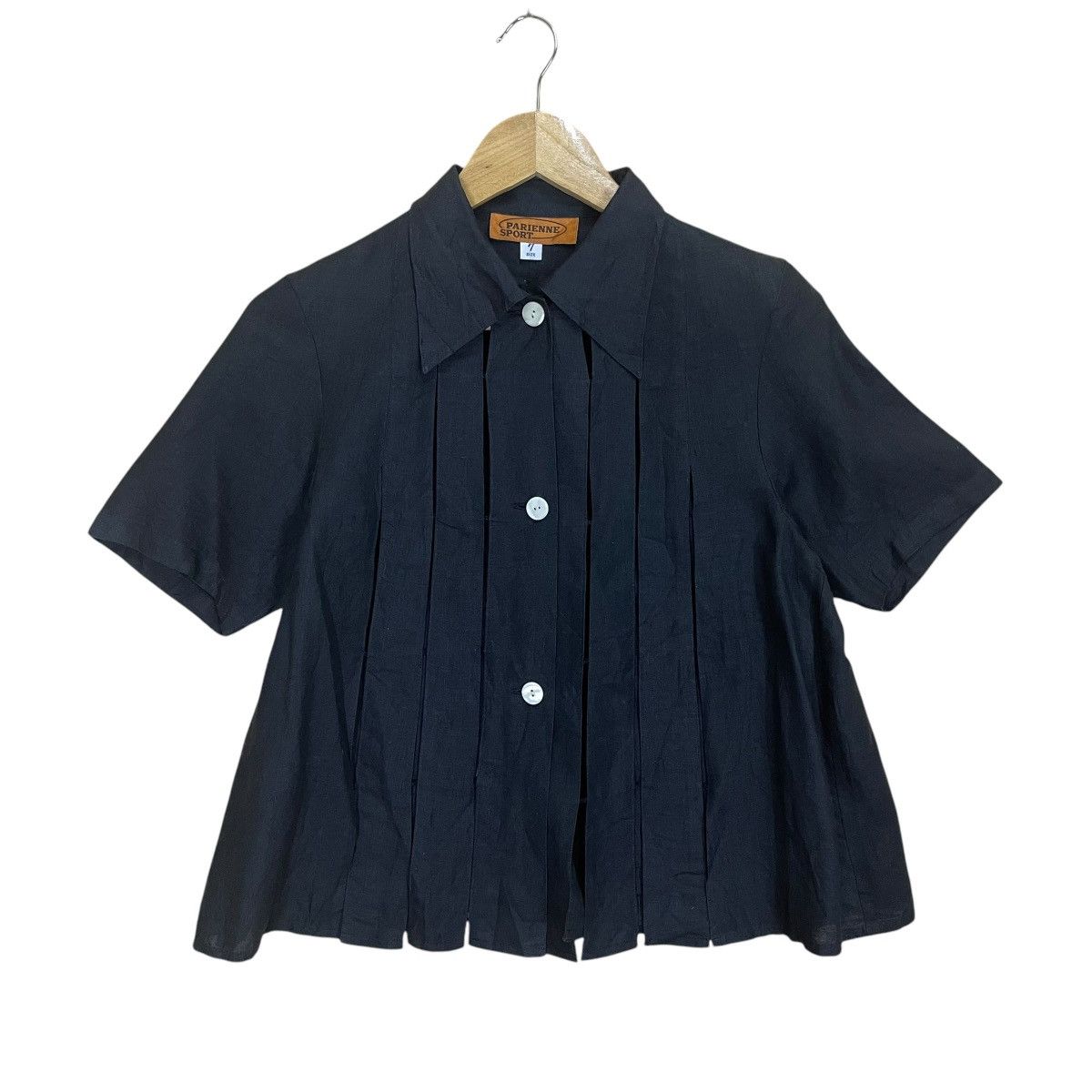 Japanese Brand Vintage 90s Parienne Sport Button Shirts Size M / US 6-8 / IT 42-44 - 1 Thumbnail