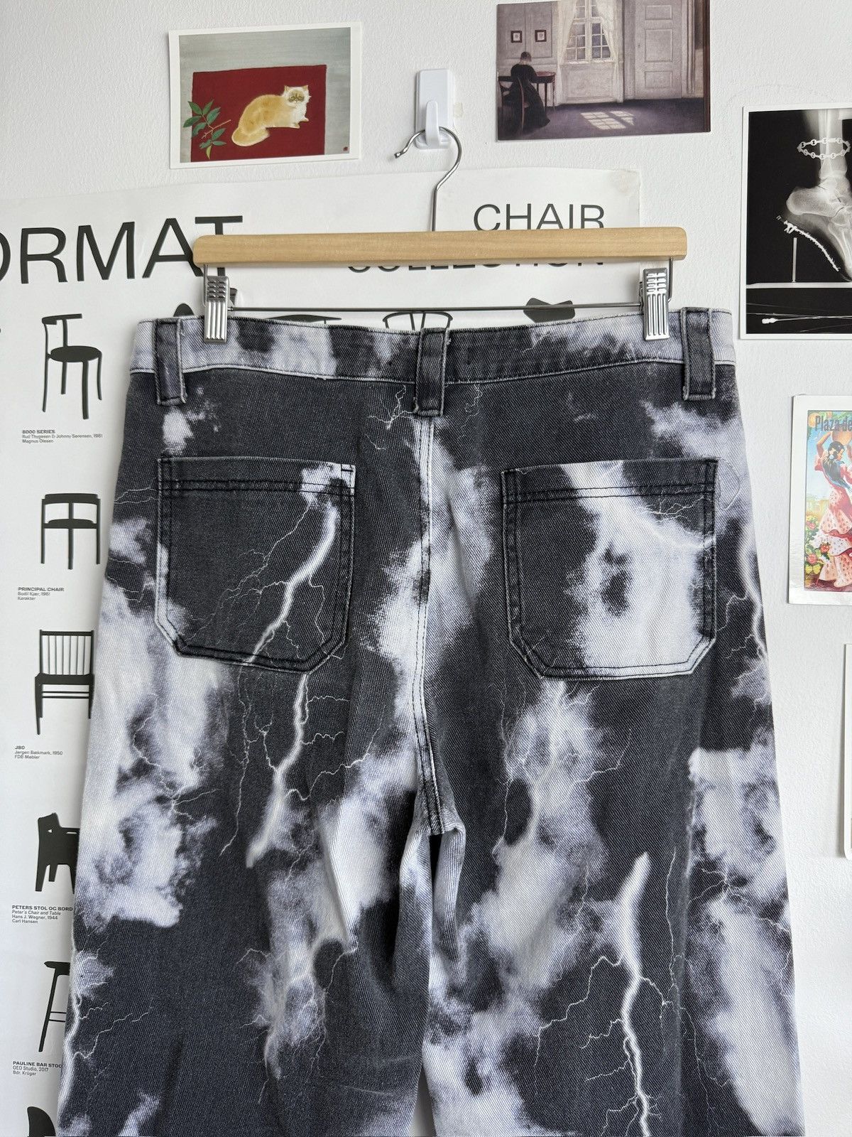 Jaded London Jaded London lighting cloud skate fit pants 32x30 baggy swag Size US 32 / EU 48 - 7 Thumbnail