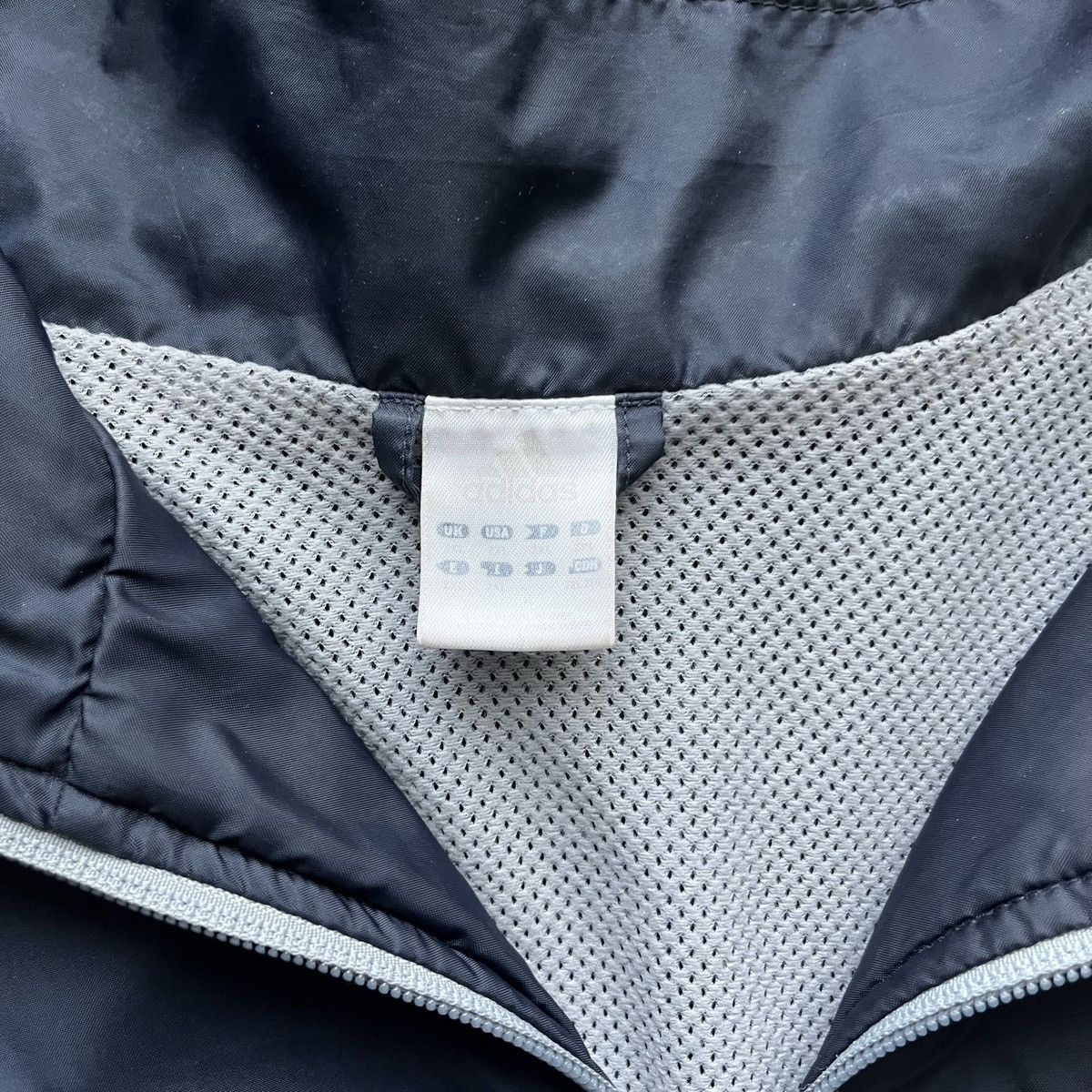 Adidas × Vintage Crazy Vintage Adidas Wind Breaker Y2K style cyber grunge XXL Size US XXL / EU 58 / 5 - 3 Thumbnail