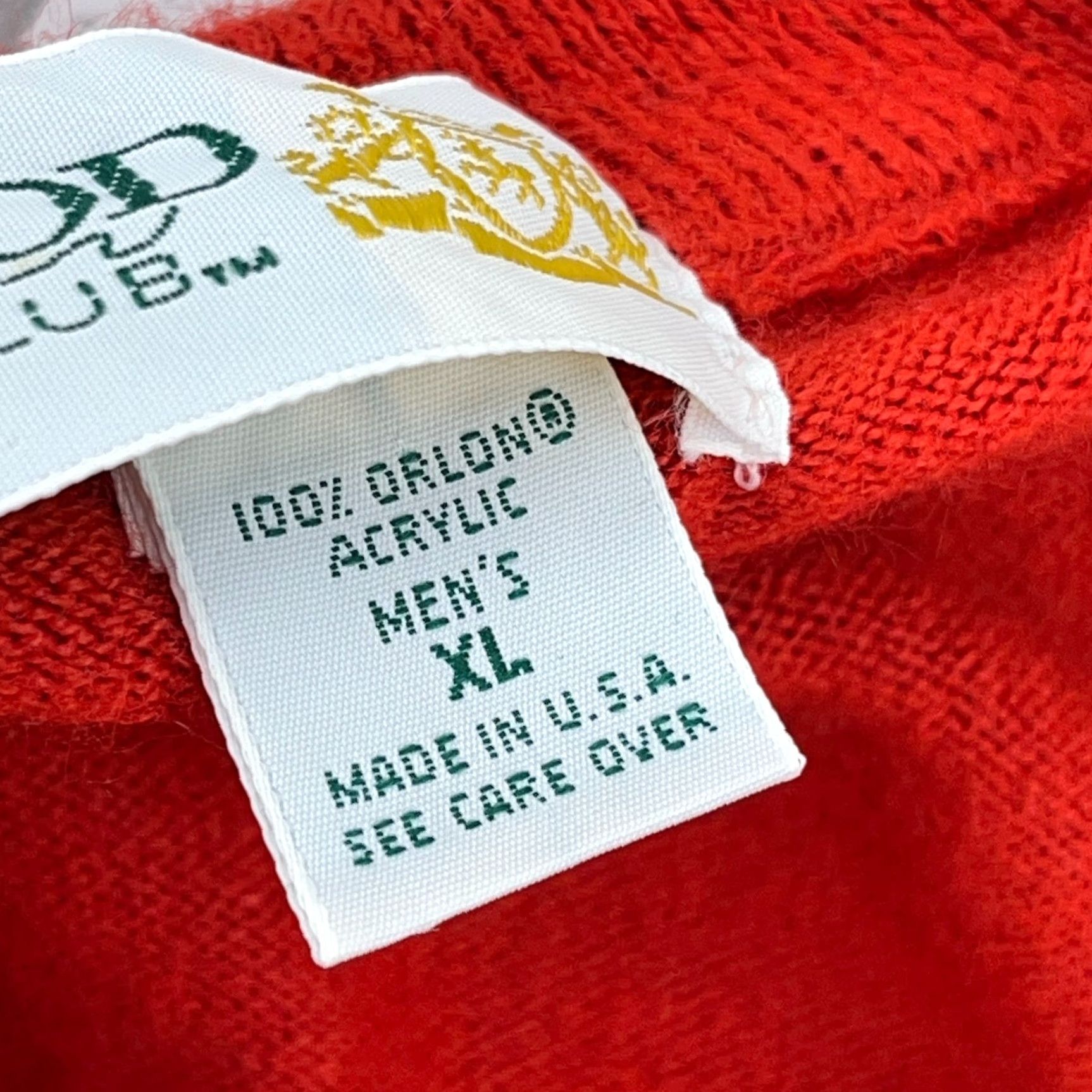 Izod VINTAGE IZOD Sweater Men M Red V-Neck Acrylic 80s 90s Grandpa Vantage Golf Shirt? Size US M / EU 48-50 / 2 - 5 Thumbnail