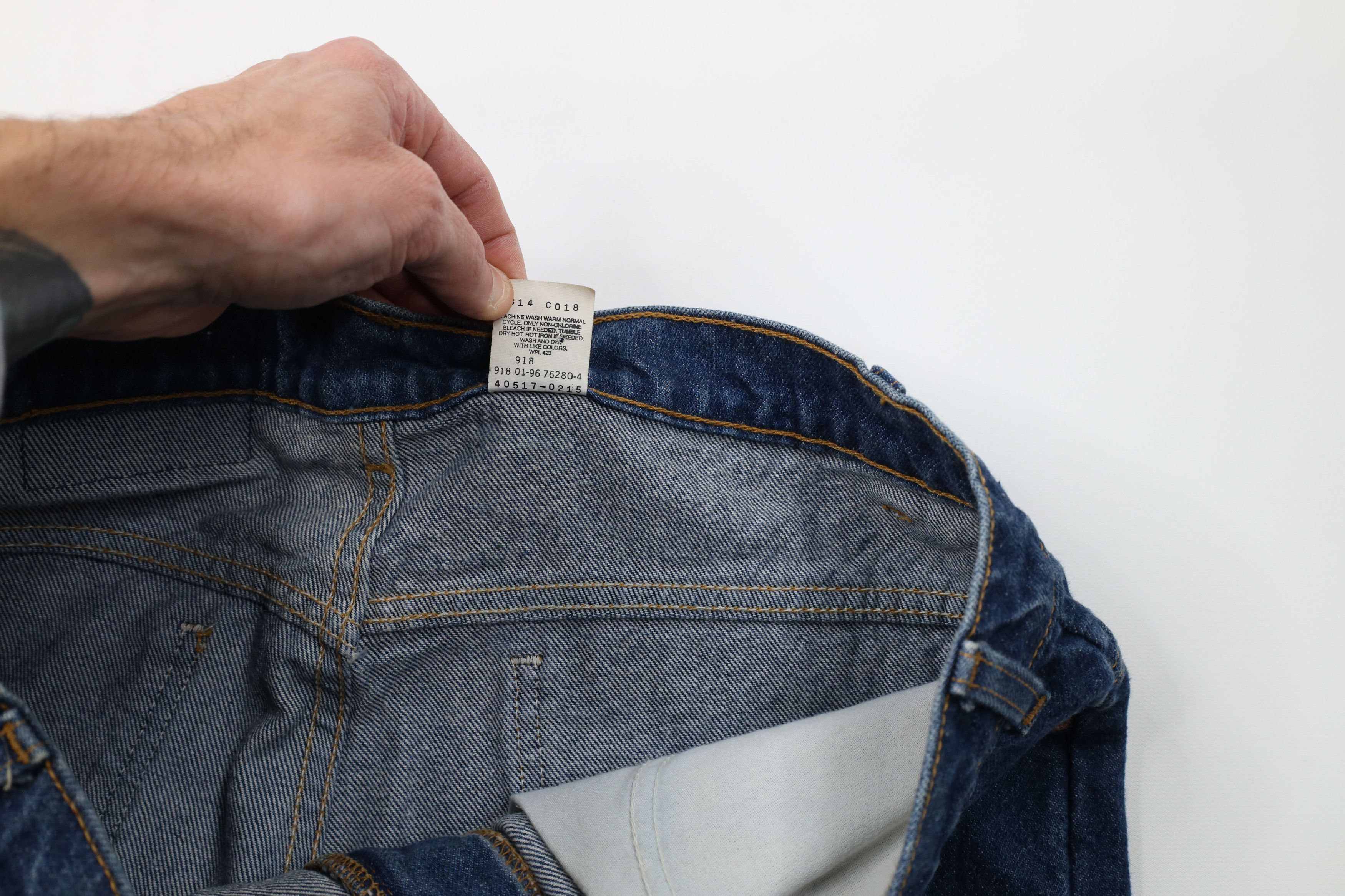 Levi's Vintage 80s 90s Levis 517 Orange Tab Wide Leg Bootcut Jeans Size US 38 / EU 54 - 9 Thumbnail