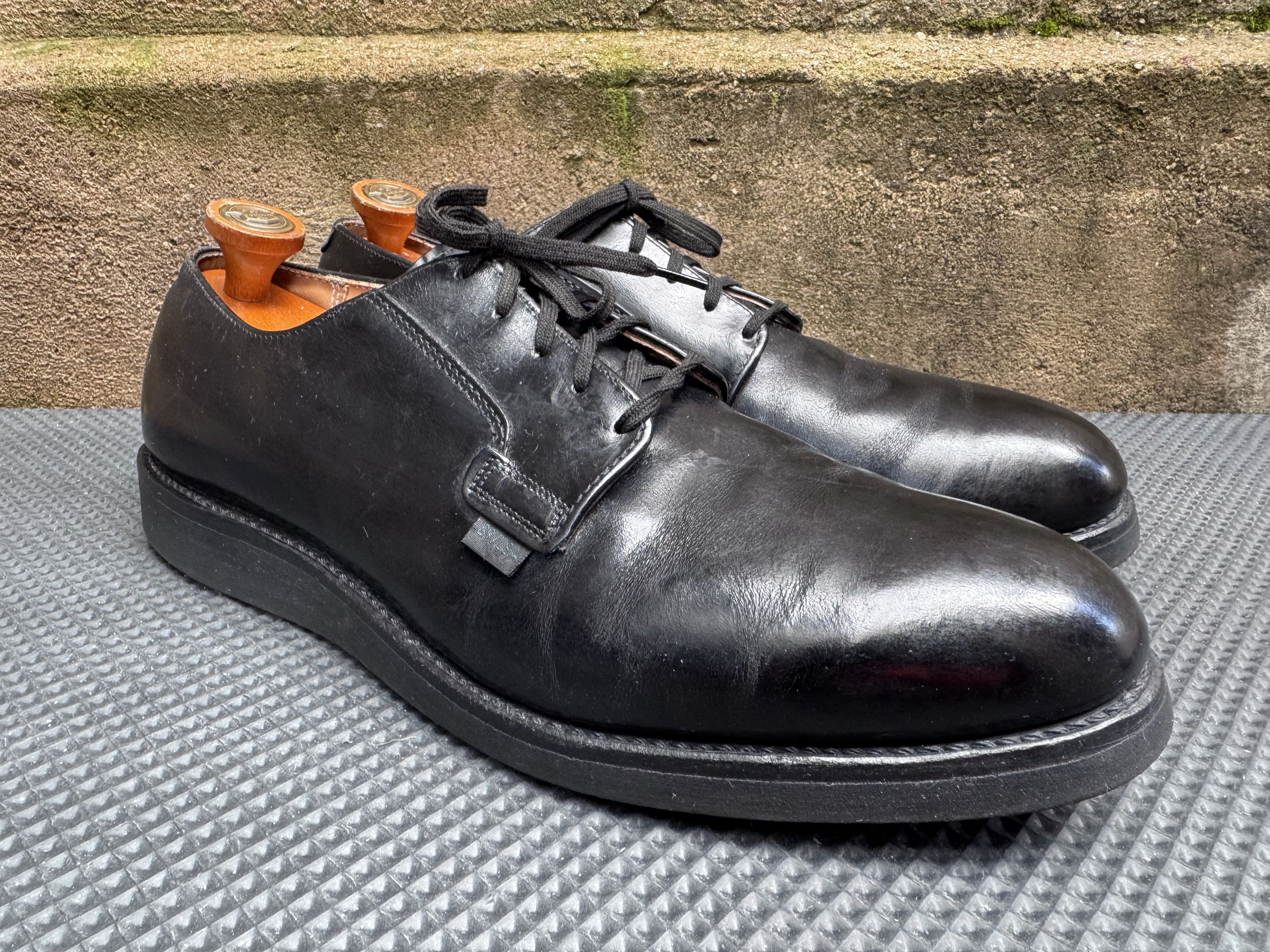 Red Wing Red Wing Vintage 101 Postman Oxfords Black Leather Soft Toe Size US 11.5 / EU 44-45 - 3 Thumbnail