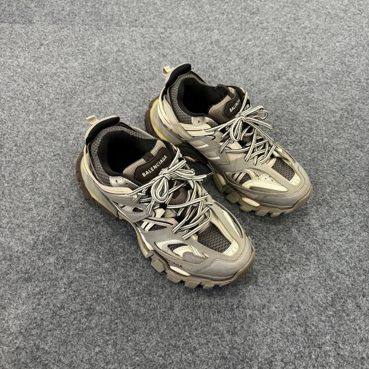 Balenciaga balenciaga gray track sneakers size 41. Size US 9 / EU 42 - 1 Thumbnail