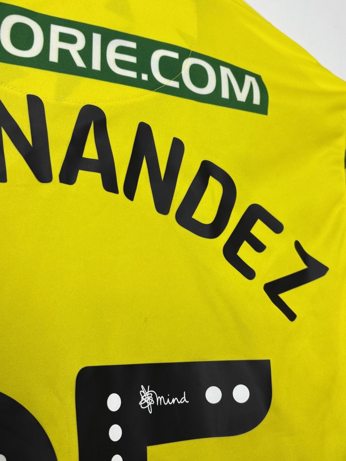 Other #25 Hernandez Norwich City Match Worn Player Issue Jersey Size US L / EU 52-54 / 3 - 16 Thumbnail