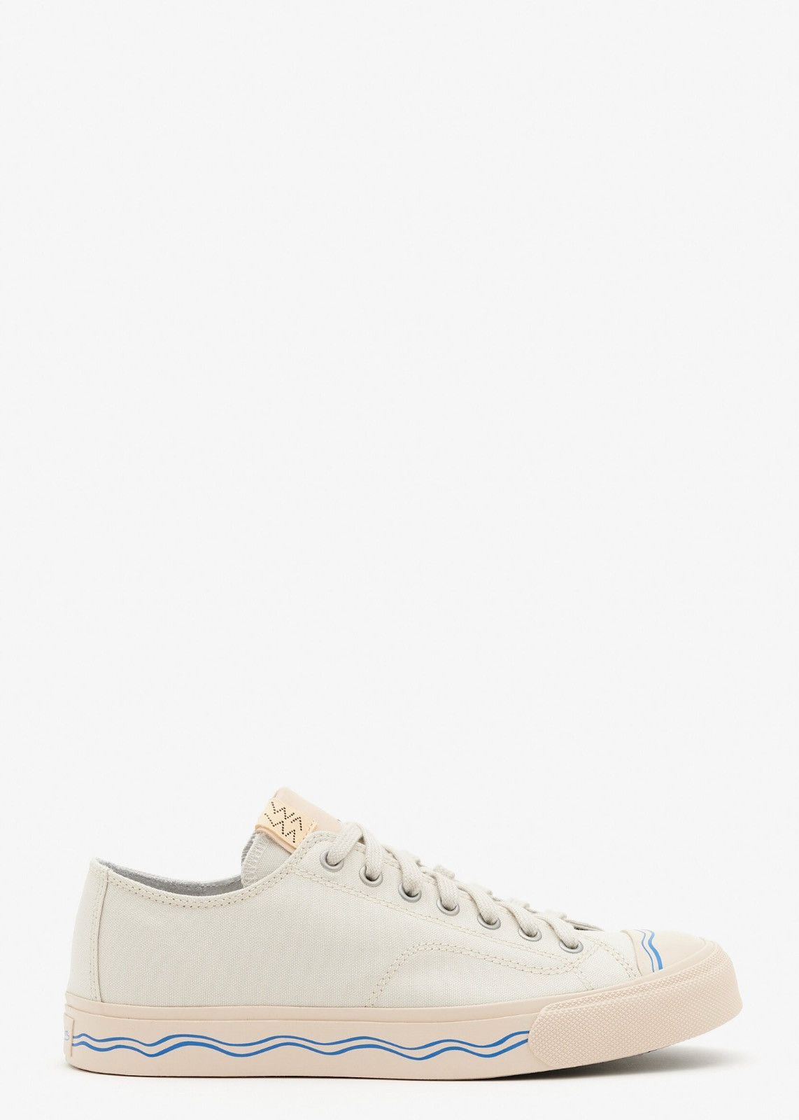 Visvim Last Size Visvim White Seeger Lo Wave-Print Sneakers Size US 10 / EU 43 - 8 Thumbnail