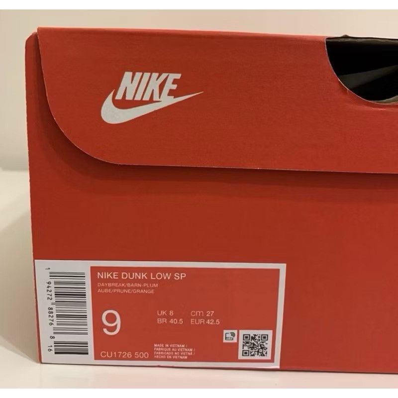 Nike Nike Dunk Low SP US9 Plum Size US 9 / EU 42 - 8 Thumbnail