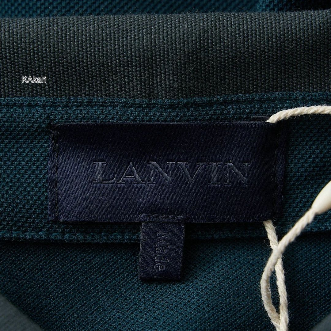 Lanvin Lanvin Men's Classic Collar Polo Shirt Size US M / EU 48-50 / 2 - 7 Thumbnail
