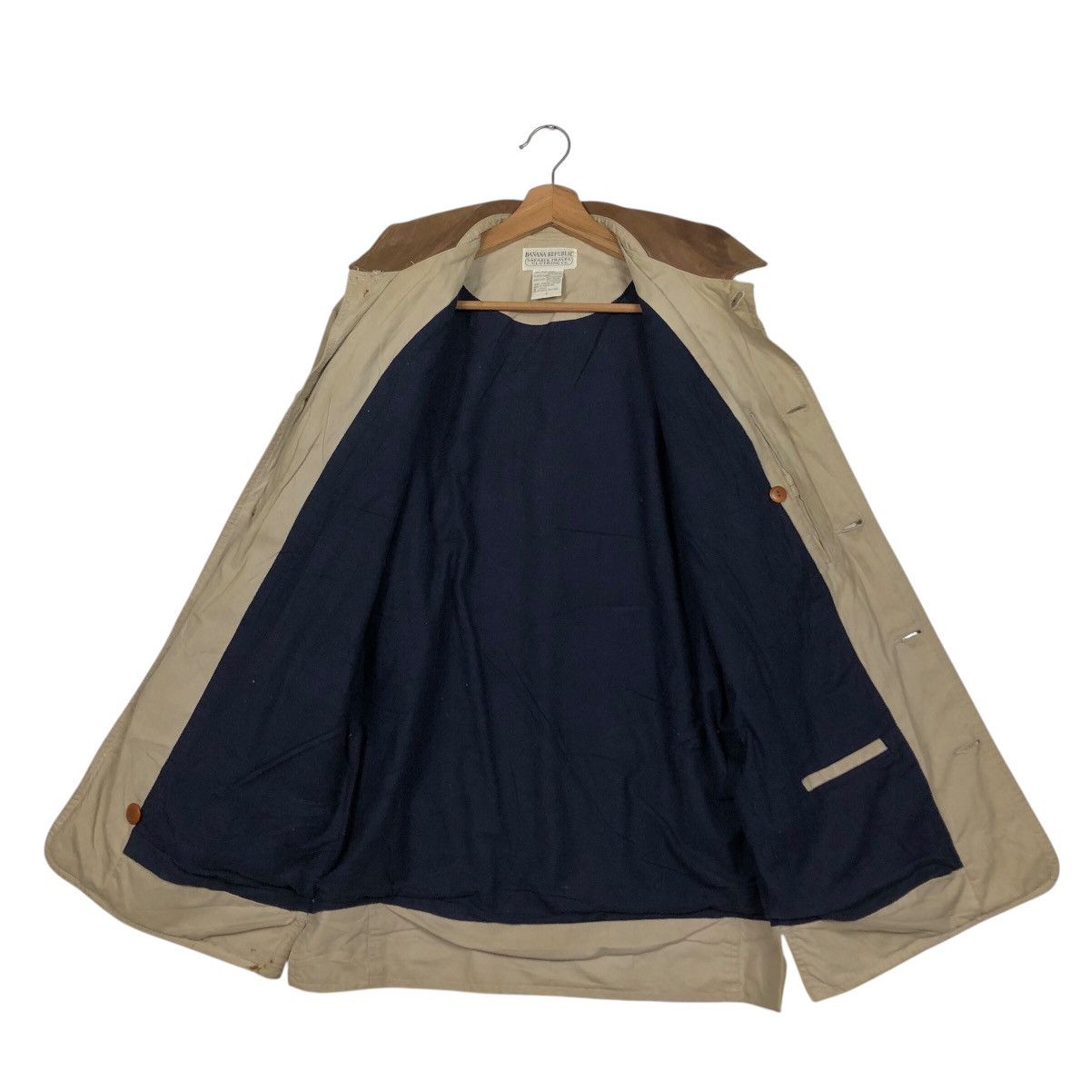 Japanese Brand 📌Vintage Chore Jacket Duck Canvas Banan Republic Blaket Size US S / EU 44-46 / 1 - 14 Thumbnail