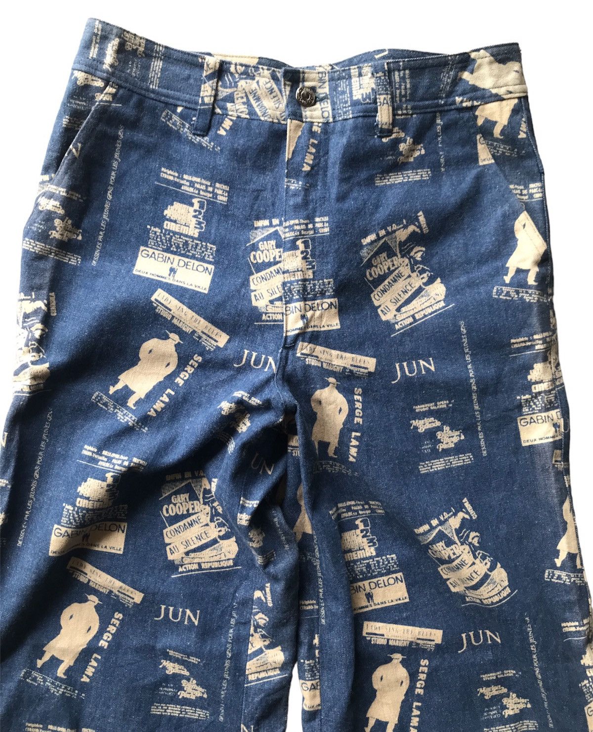 If Six Was Nine × Japanese Brand × Le Grande Bleu (L.G.B.) Jun Flare Bellbottom Size US 29 - 4 Thumbnail