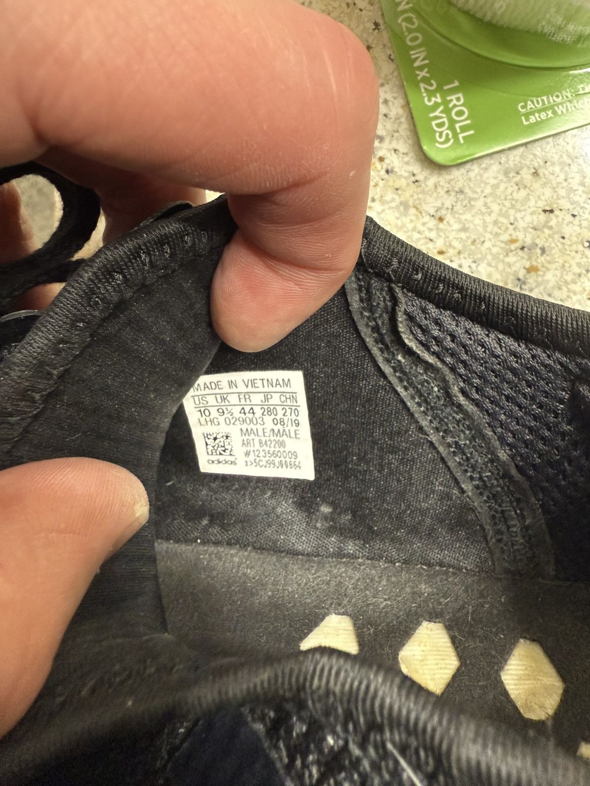 Adidas Adidas NMD R1 - Black Gum Size US 10 / EU 43 - 11 Thumbnail