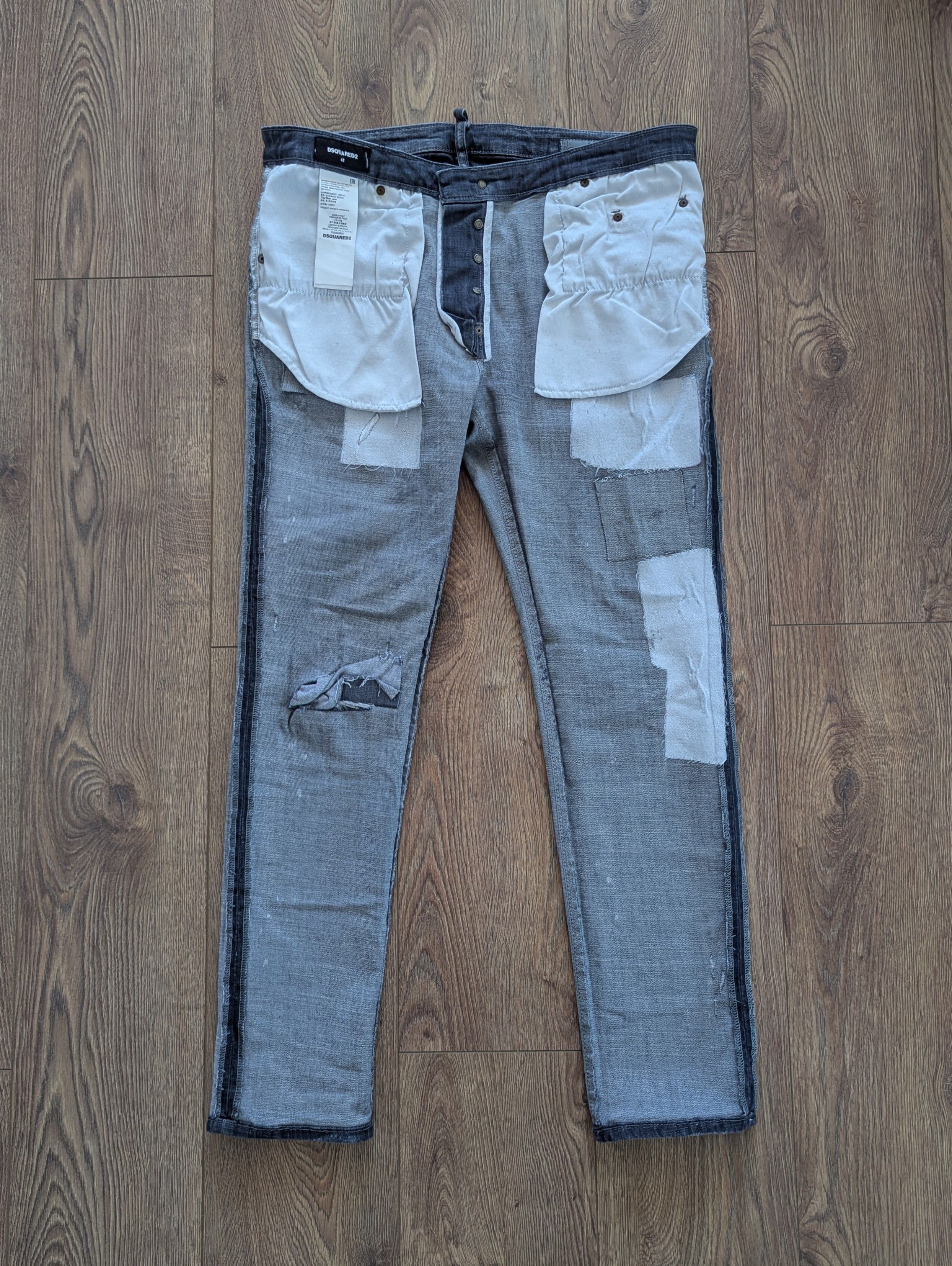 Dsquared2 DSQUARED2 Tidy Biker Jean Made In Italy Denim Pants Luxury Size US 32 / EU 48 - 11 Thumbnail