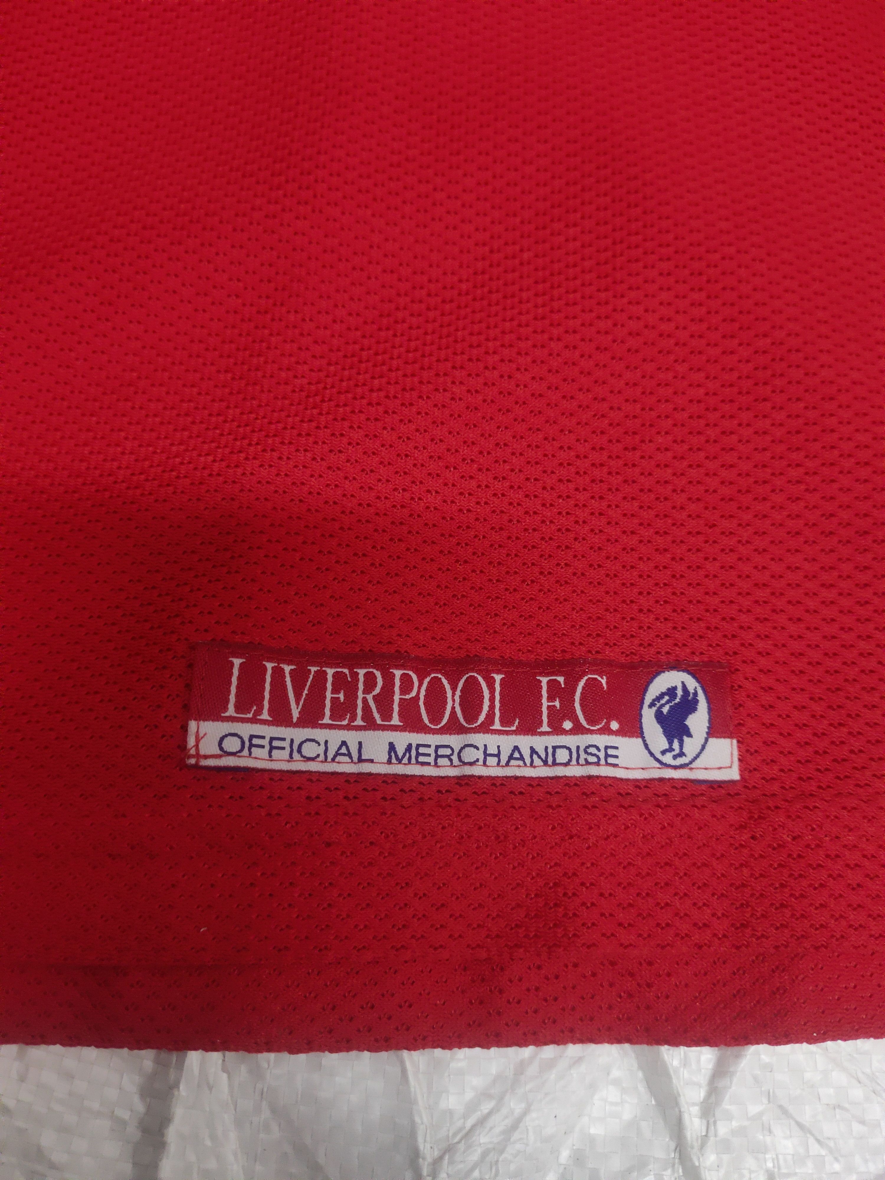 Vintage LIVERPOOL VINTAGE FOOTBALL SOCCER JERSEY REEBOK Size US L / EU 52-54 / 3 - 9 Thumbnail