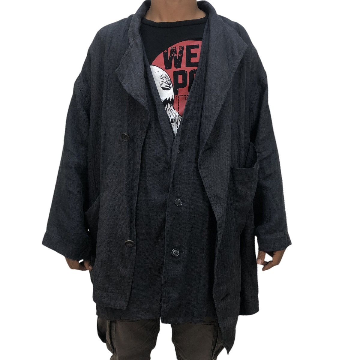 Comme des Garcons 🔥80s Comme Des Garcons Reikawakubo In Paris Unique Jacket Size US L / EU 52-54 / 3 - 12 Thumbnail