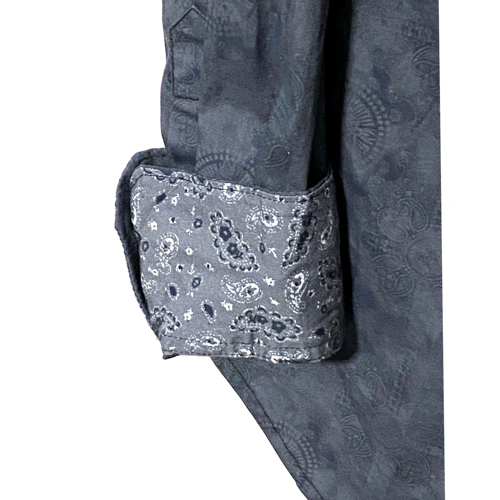 Robert Graham Robert Graham Sutton Paisley Gray Button Shirt Men S Classic Fit Casual, Workwear, Preppy, Luxury Size US S / EU 44-46 / 1 - 4 Thumbnail