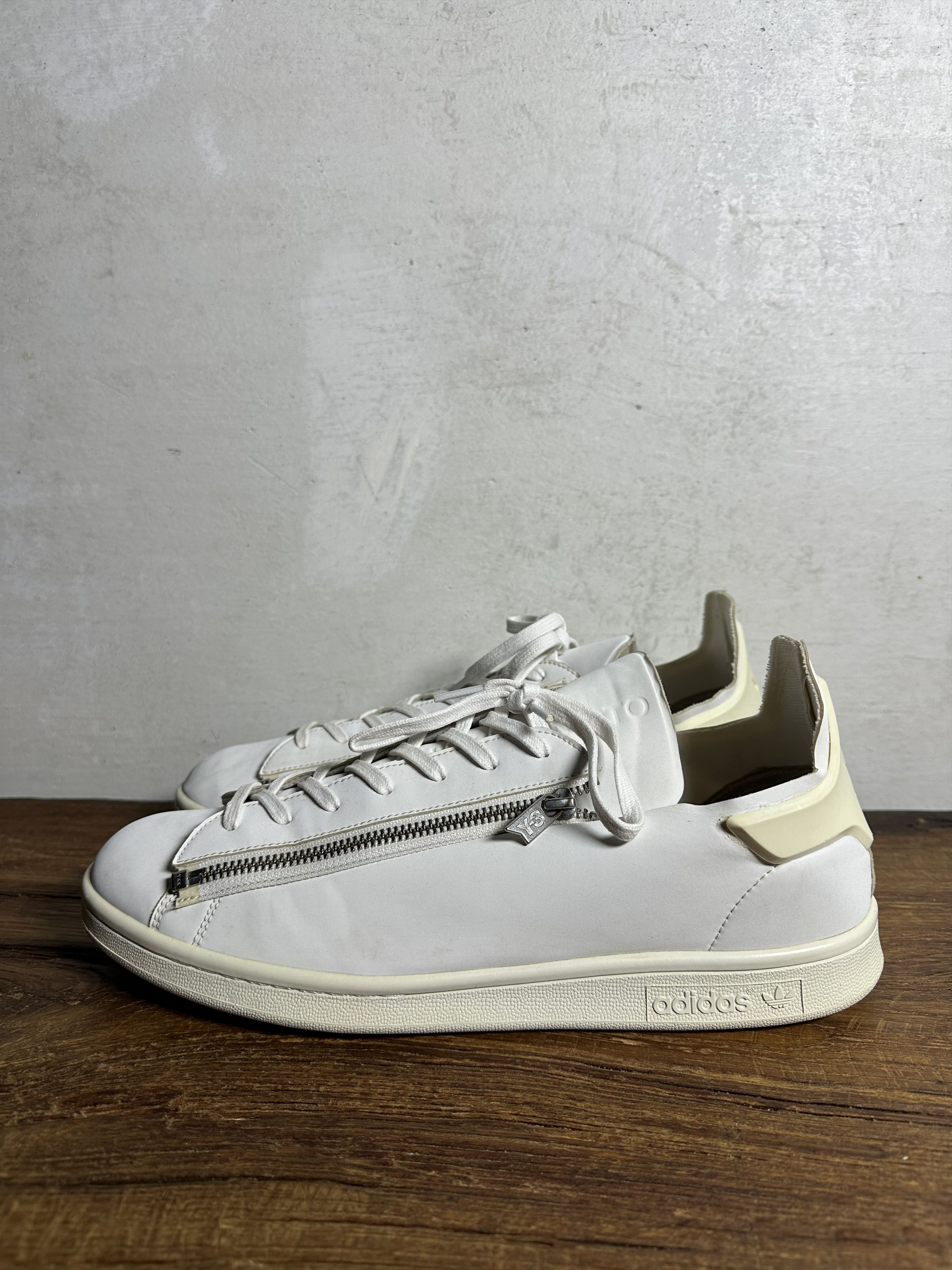 Y-3 Adidas Y-3 Stan Smith Zip Sneakers Size US 10.5 / EU 43-44 - 4 Thumbnail