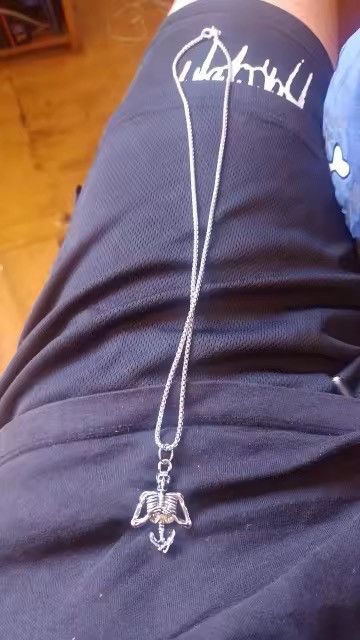 Japanese Brand PRAYING Skeleton Necklace Size ONE SIZE - 3 Thumbnail