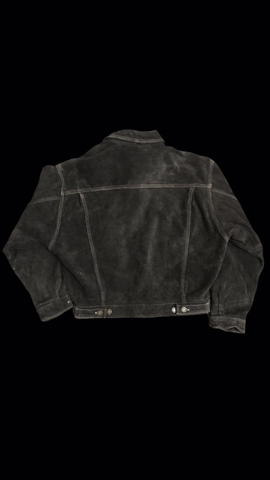 Genuine Leather J52 URBAN CLIMB Suede Leather Trucker Size US M / EU 48-50 / 2 - 2 Thumbnail