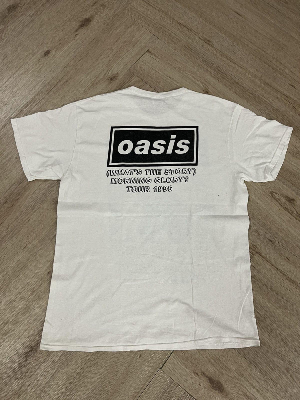Band Tees × Vintage Vintage Oasis Shirt Size US L / EU 52-54 / 3 - 2 Thumbnail