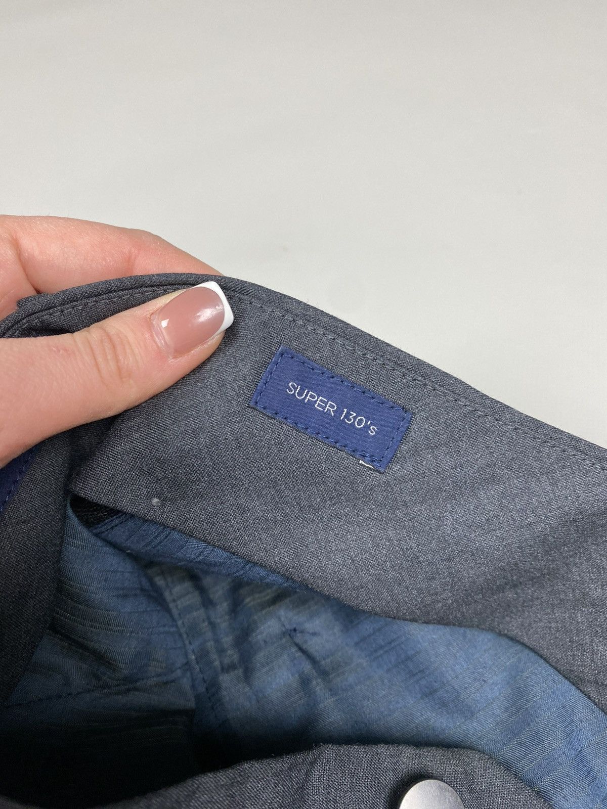 Incotex Incotex Men’s Wool Tapered Fit Dress Pants Trousers Size 52 Size US 36 / EU 52 - 15 Thumbnail