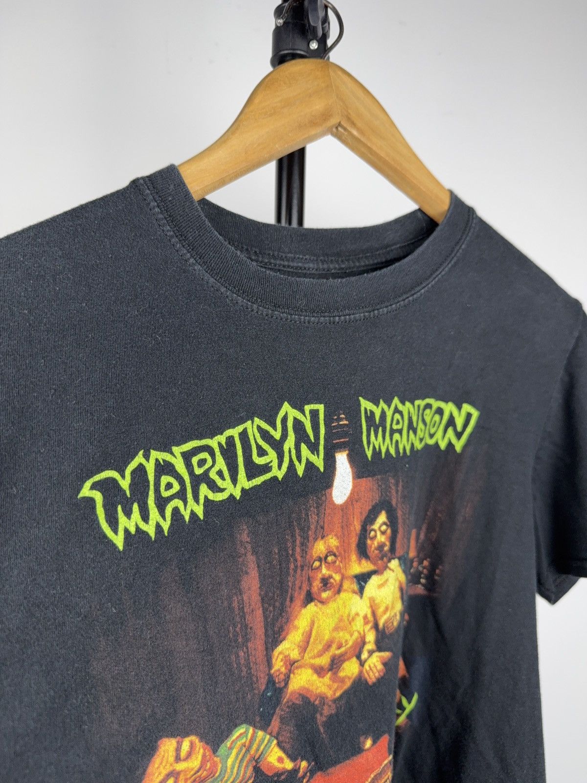 Marilyn Manson 2014 Marilyn Manson Portrait Album Tee Double Sided M Size M / US 6-8 / IT 42-44 - 6 Thumbnail