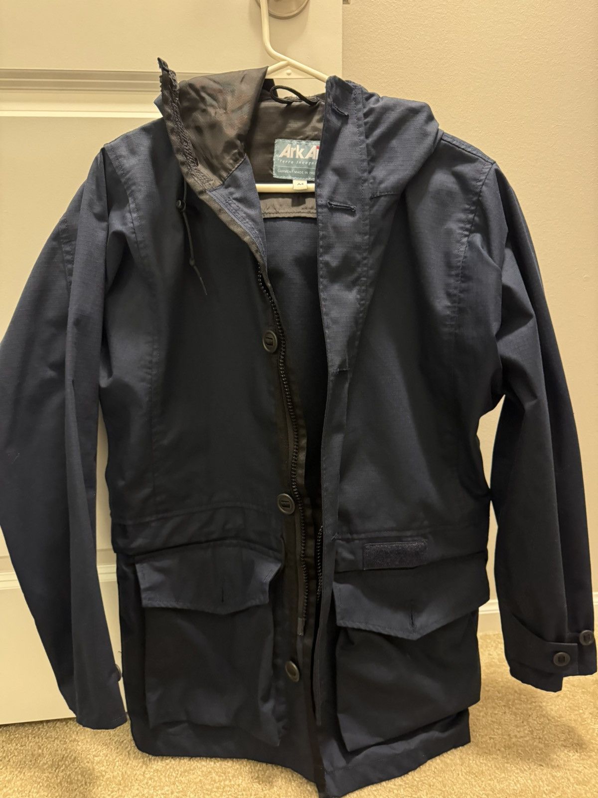ArkAir TACTICAL JACKET Mサイズ mindseeker ミリタリージャケット モッズコート ArkAir