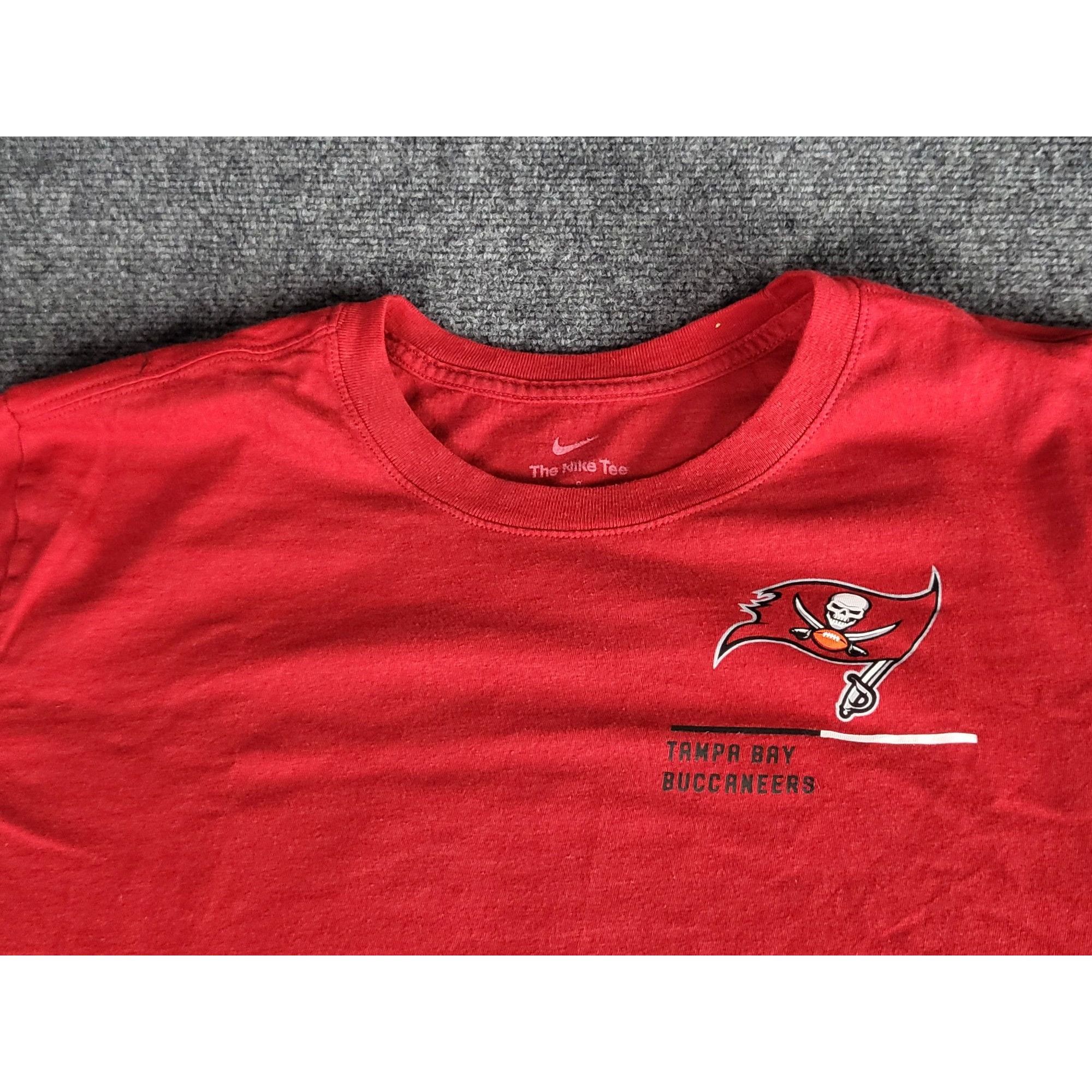 NFL Tampa Bay Buccaneers The Nike Tee Shirt Men Sz L Red Double Size US L / EU 52-54 / 3 - 2 Thumbnail