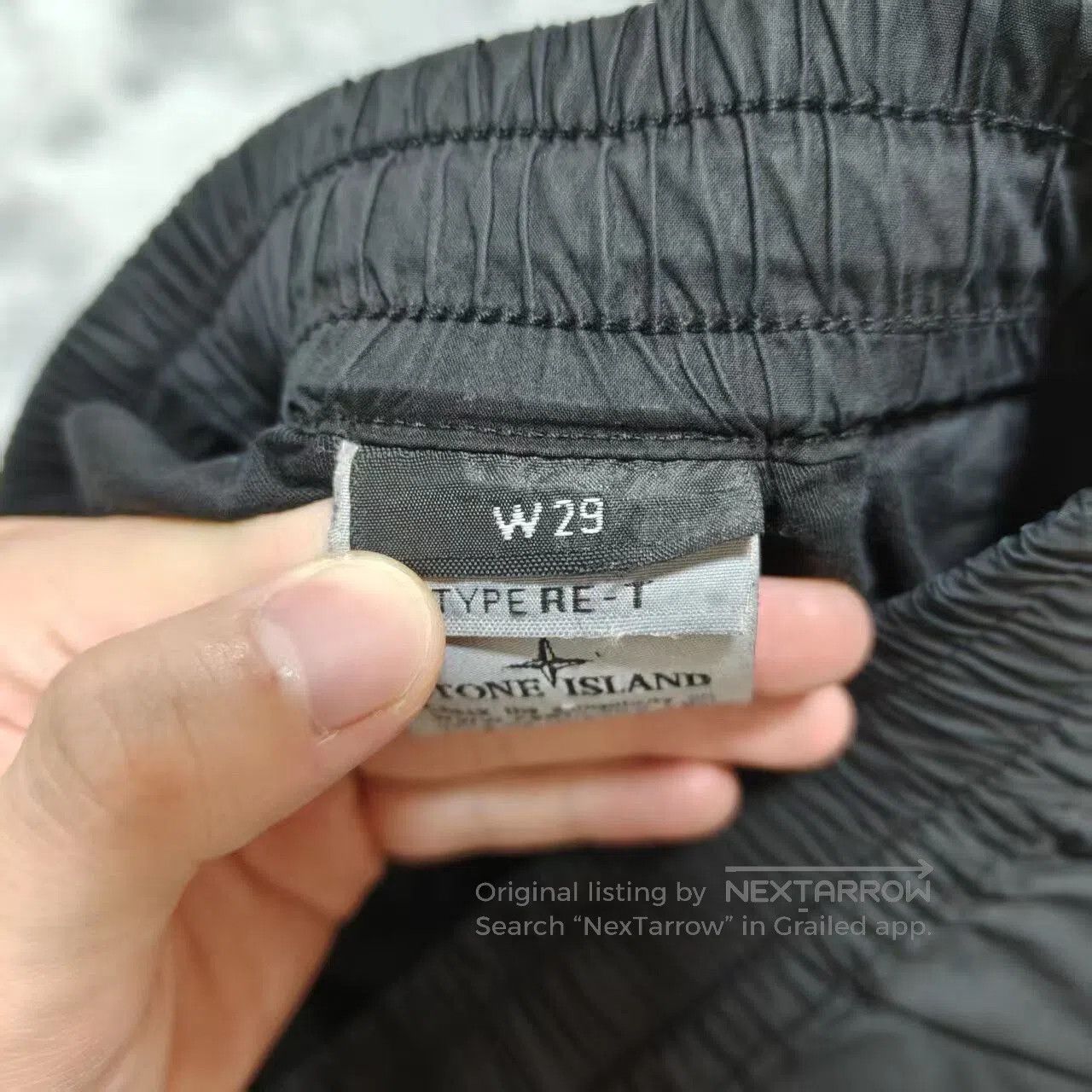Stone Island Stone Island Black Cargo Pants W29. Size US 29 - 5 Thumbnail