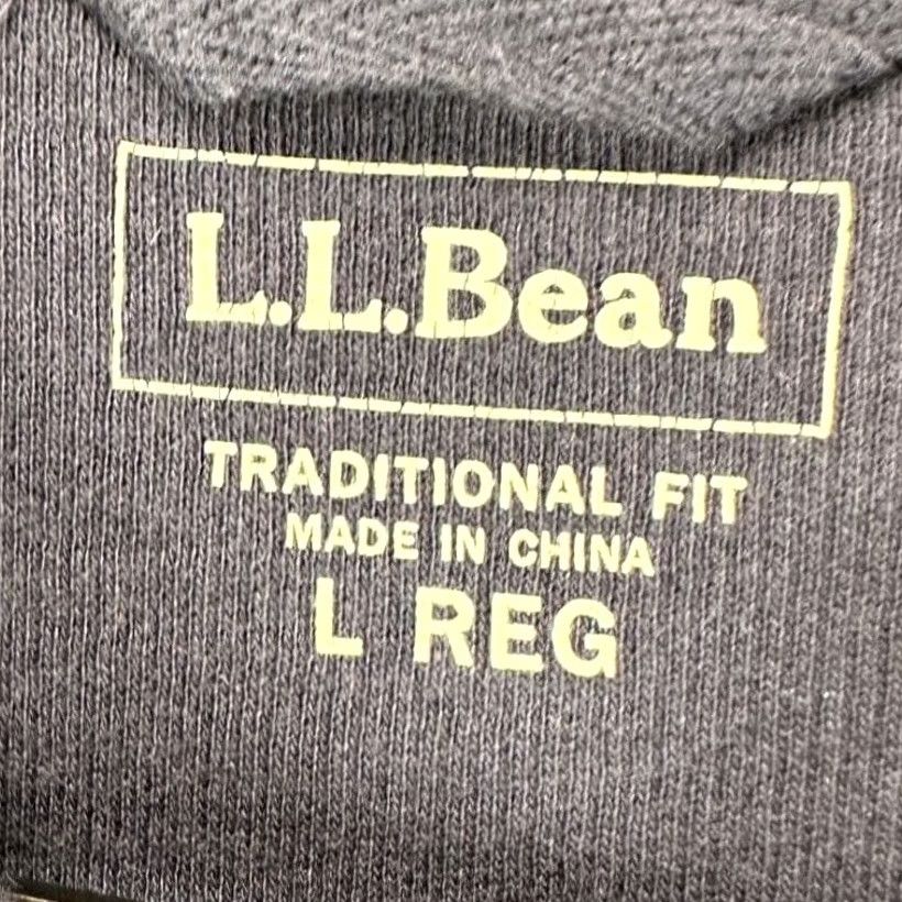 Vintage L.L. Bean Jacket Mens Large Navy Blue Full Zip Traditional Fit Elbow Patch Mens Size US L / EU 52-54 / 3 - 5 Thumbnail