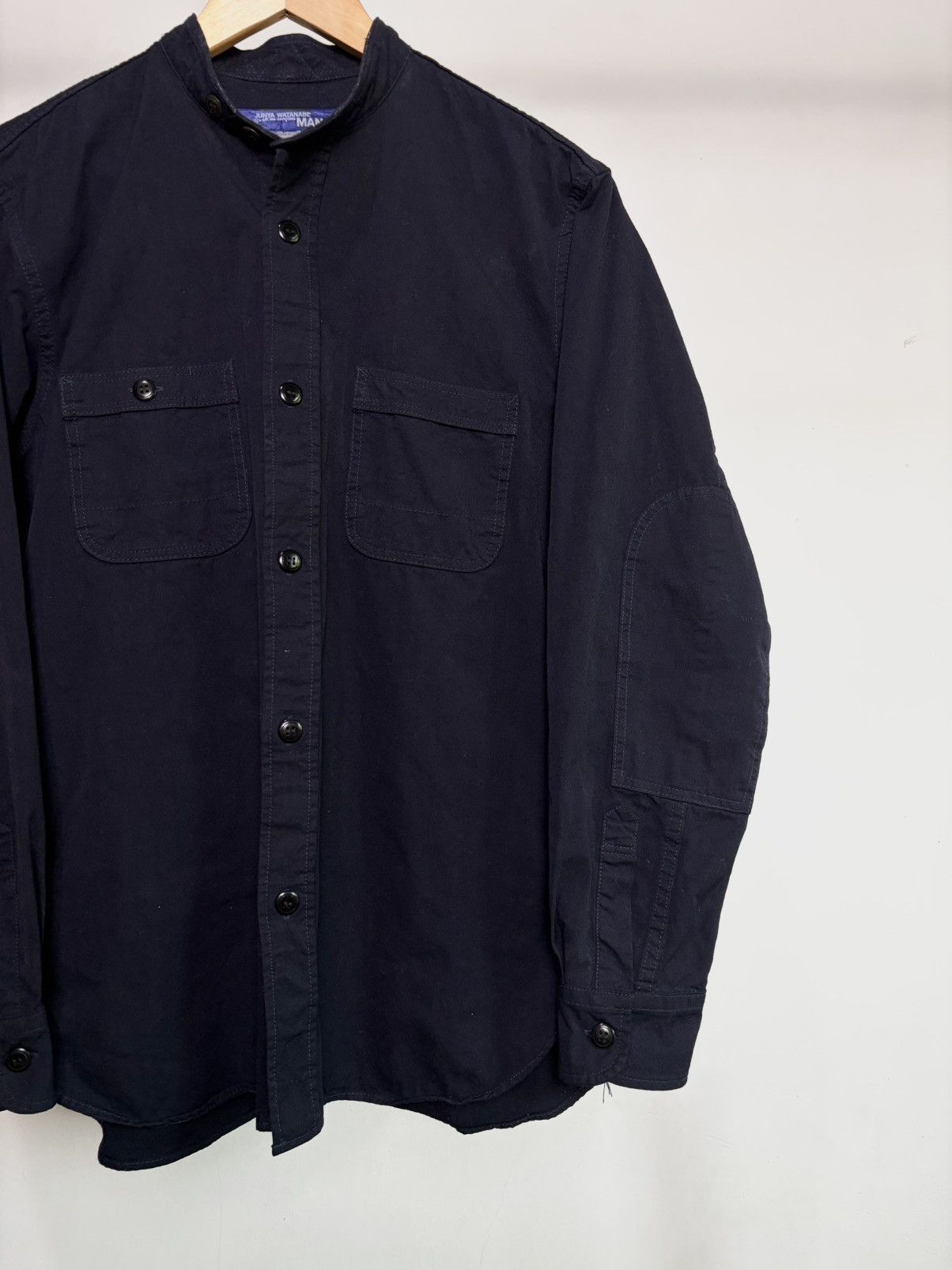 Junya Watanabe FREE TAX! 2017 Shanghai Collar Shoulder Patch Shirt Size US S / EU 44-46 / 1 - 3 Thumbnail