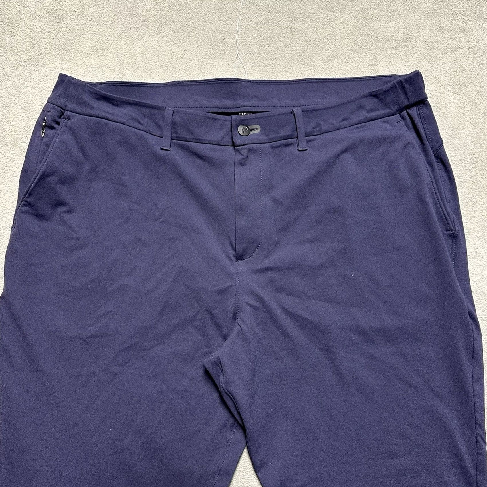 Vintage Public Rec Pants Mens 40x28 (38x26.5) Blue All Day Every Day Performance Stretch Size US 40 / EU 56 - 3 Thumbnail