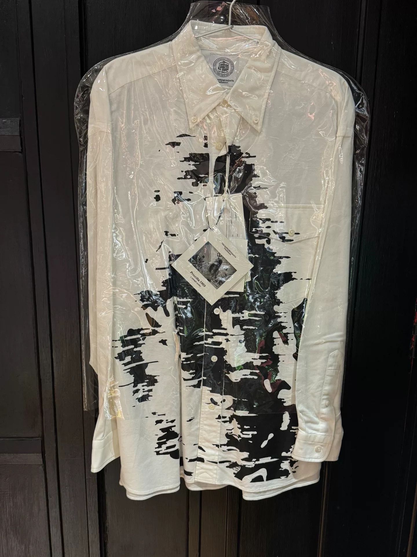 Takahiromiyashita The Soloist. takahiro miyashita graphic long sleeve shirt Size US S / EU 44-46 / 1 - 1 Thumbnail