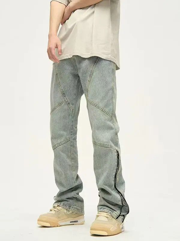 Designer × Japanese Brand Streetwear Designer Hip Hop Loose Casual Pants Size US 31 - 1 Thumbnail