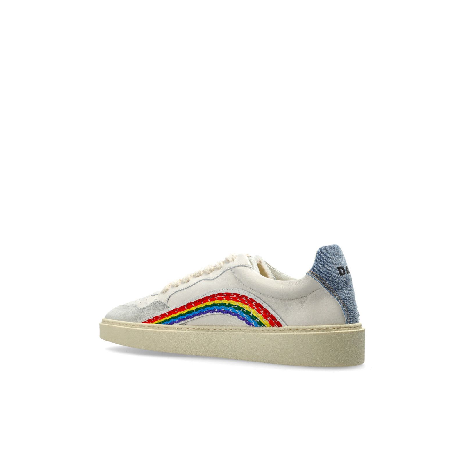 Dsquared2 DSQUARED2 Rider Cream Sneakers New And Authentic (Men's size Size US 12 / EU 45 - 3 Thumbnail