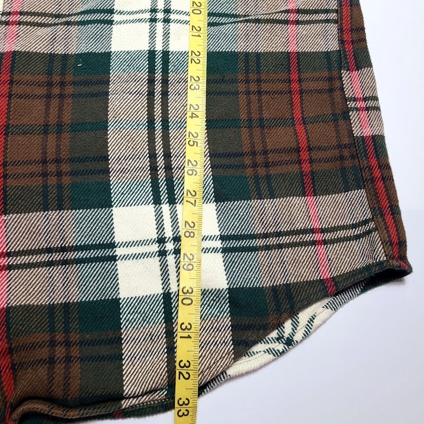 Vintage VINTAGE Field Gear Plaid Flannel Shirt LT Big & Tall Heavyweight Cotton Button-Down Long Sleeve Green Men Size US L / EU 52-54 / 3 - 7 Thumbnail