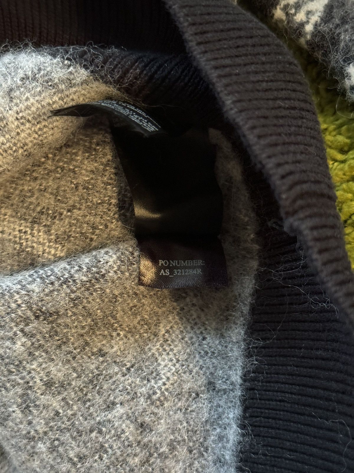 Allsaints × Designer Allsaints avant garde big logo wool alpaca blend sweater Size S / US 4 / IT 40 - 7 Thumbnail