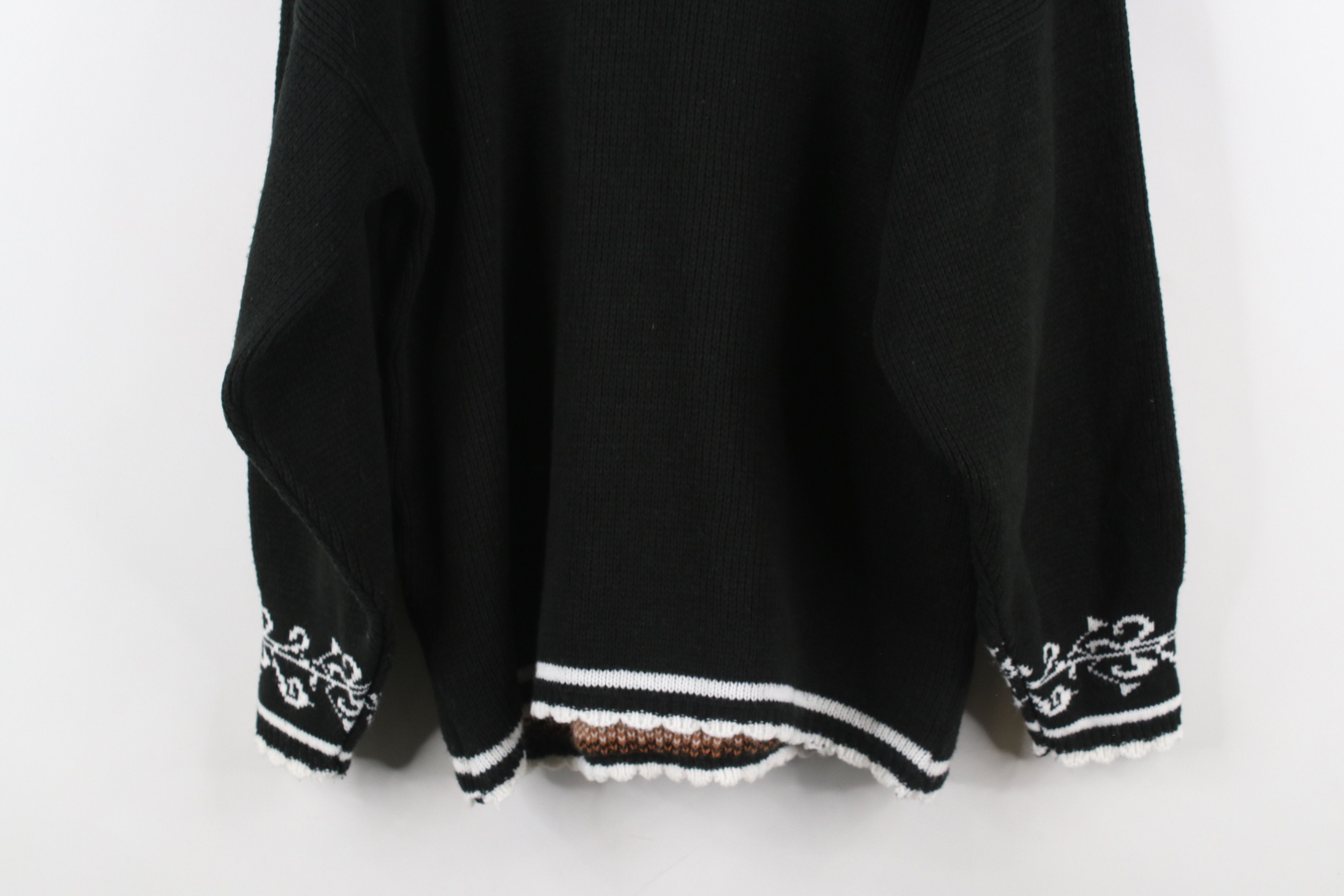 Vintage Vintage 90s Streetwear House Cat Kitten Knit Sweater USA Size L / US 10 / IT 46 - 12 Thumbnail