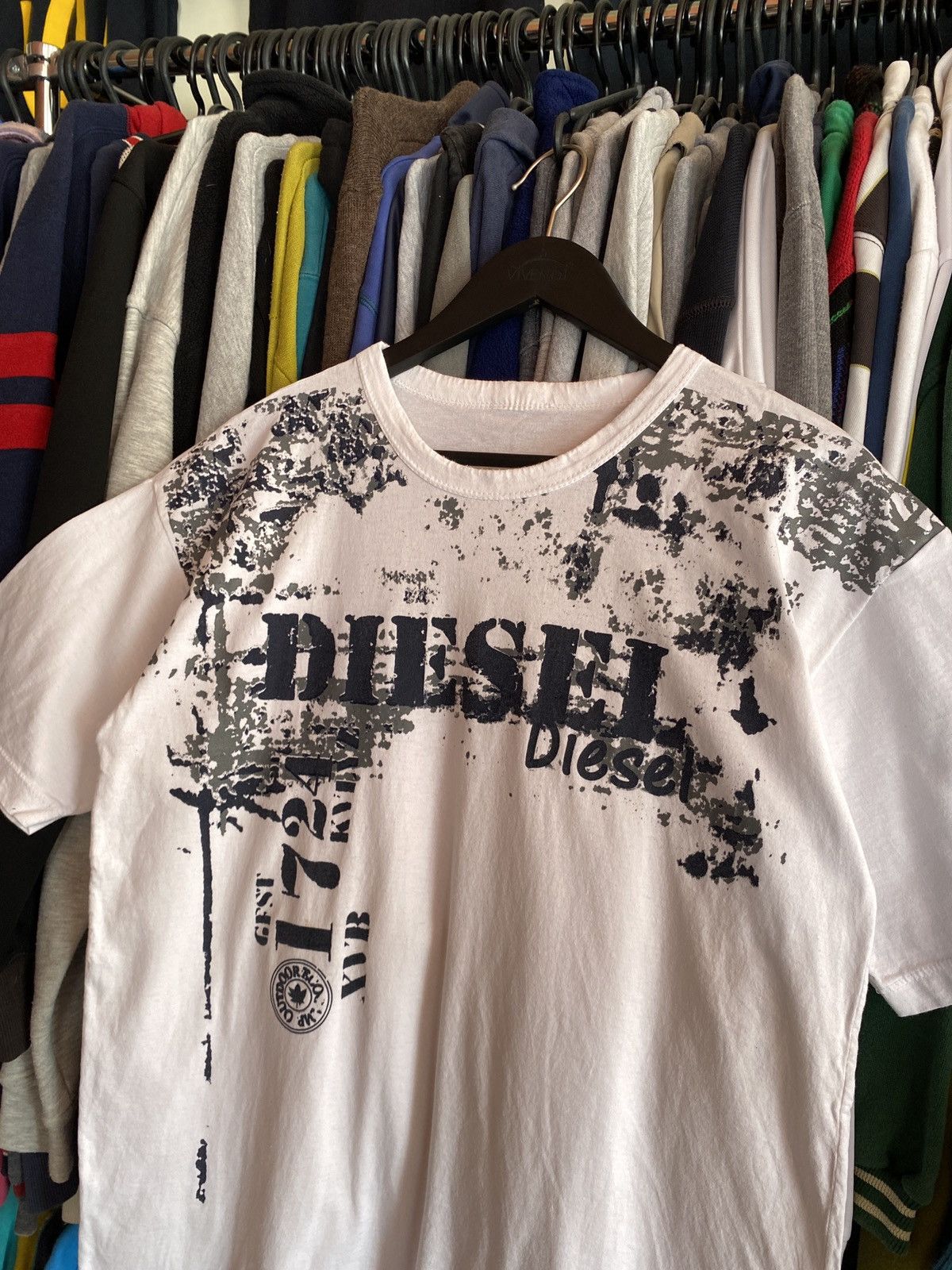 Diesel VINTAGE DIESEL AVANT GARDE BOOTLEG T-SHIRT Y2k Size US L / EU 52-54 / 3 - 2 Thumbnail