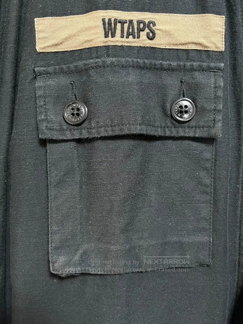 Wtaps Wtaps Military uniform four-pocket shirt Size US M / EU 48-50 / 2 - 4 Thumbnail
