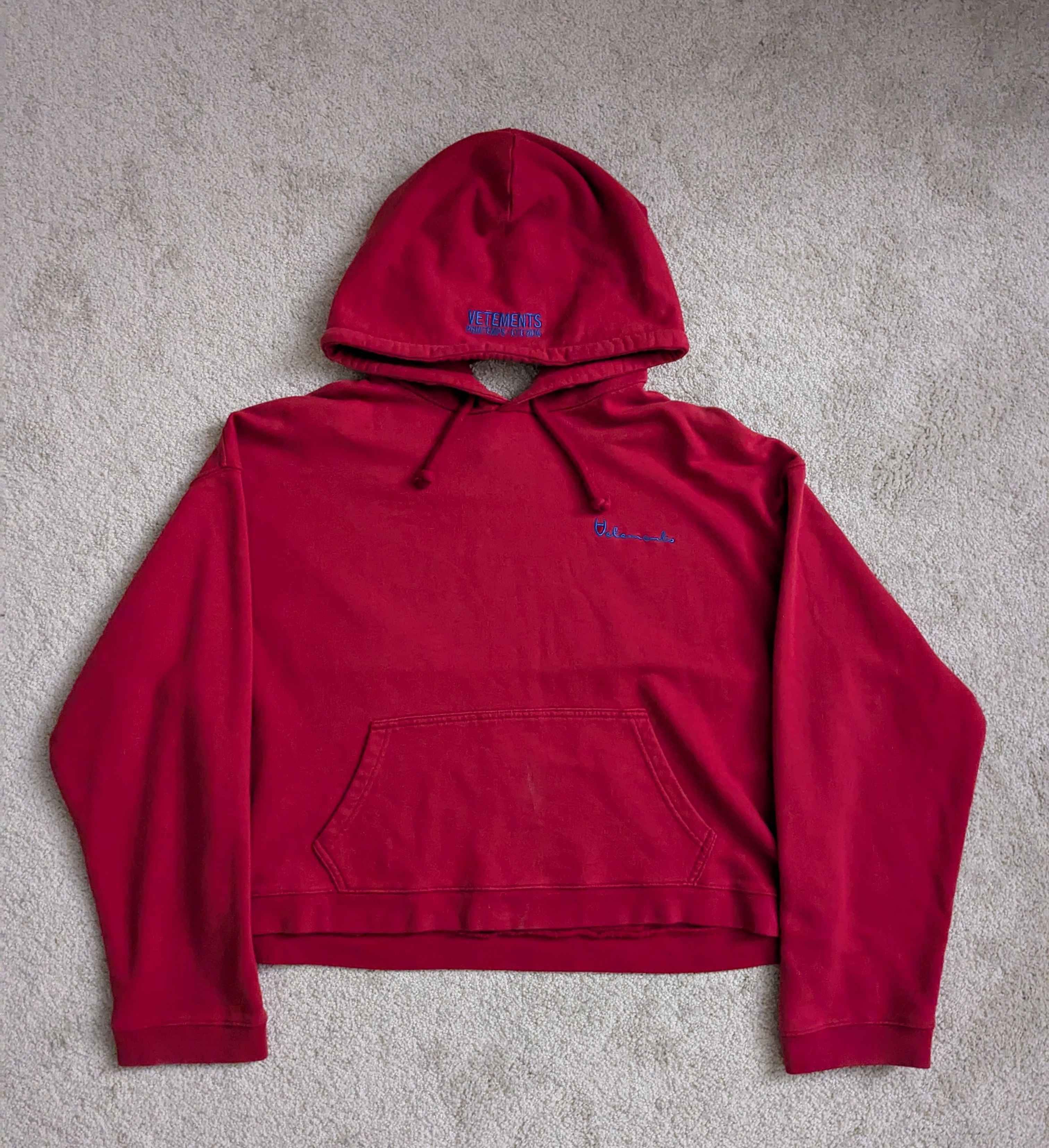 Vetements 1/50 Vetements SS16 Reversible Hoodie Size US M / EU 48-50 / 2 - 2 Thumbnail