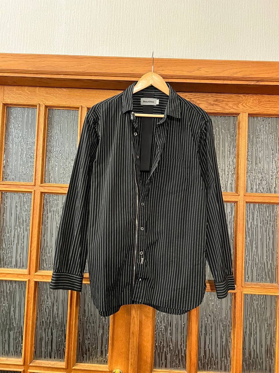 Japanese Brand Les Beautilities stripes screw shirt Size US M / EU 48-50 / 2 - 1 Thumbnail
