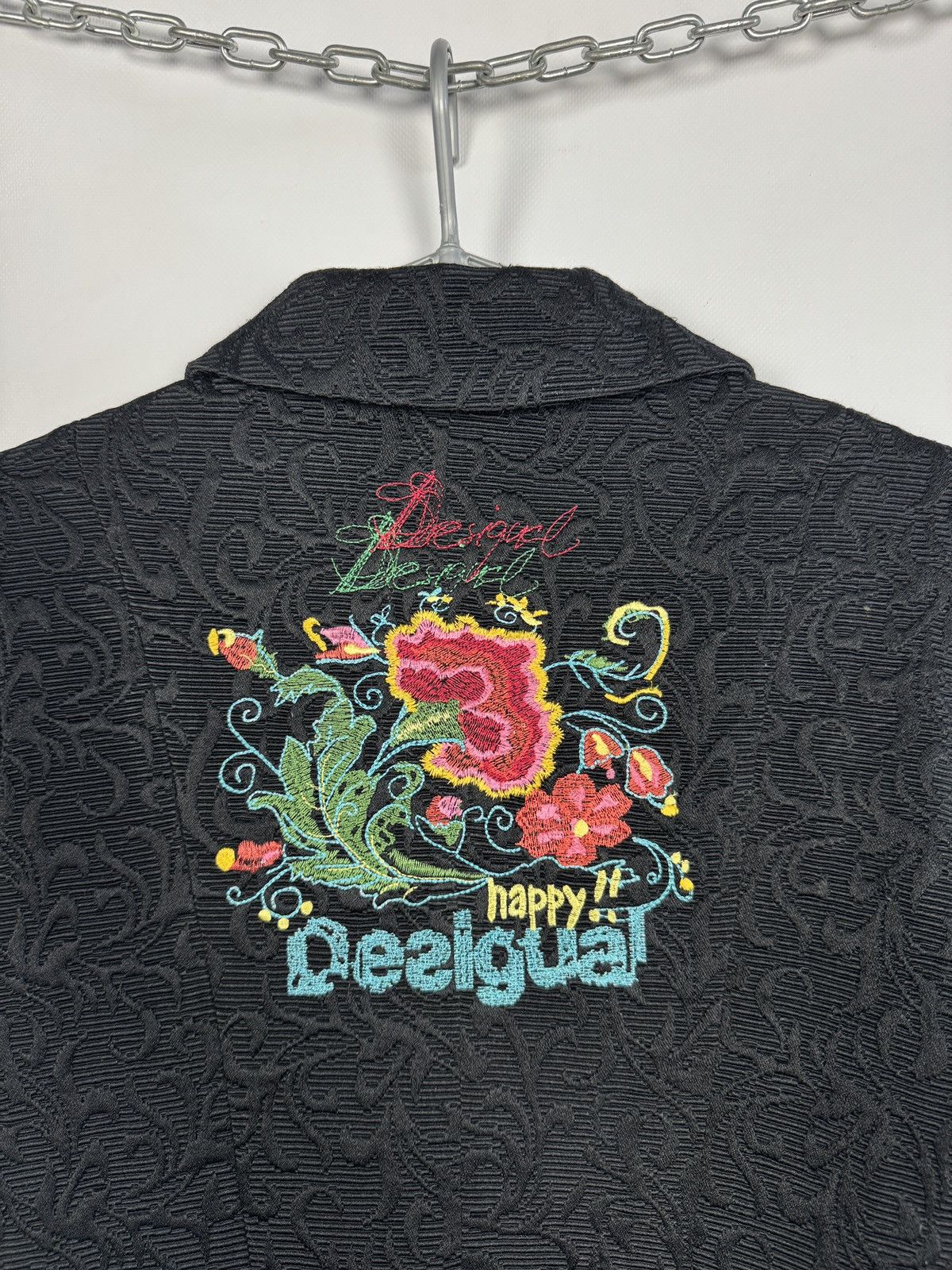 Desigual Desigual Coat Designer Floral Multicolored Print Size 42 Size M / US 6-8 / IT 42-44 - 20 Thumbnail